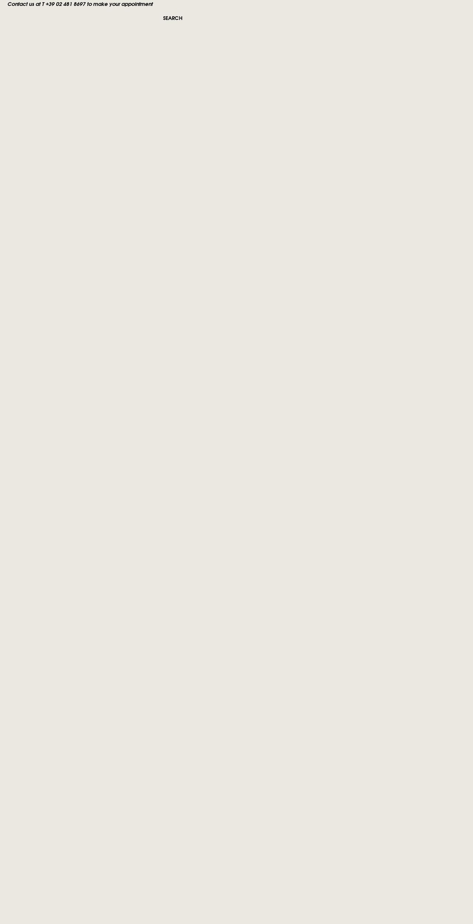 bernardiniluxuryvintage.com — Shopify storefront screenshot
