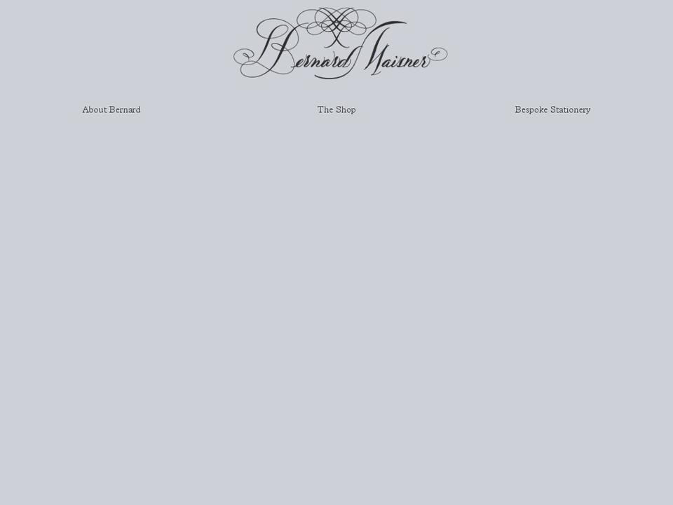 bernardmaisner.com shopify website screenshot