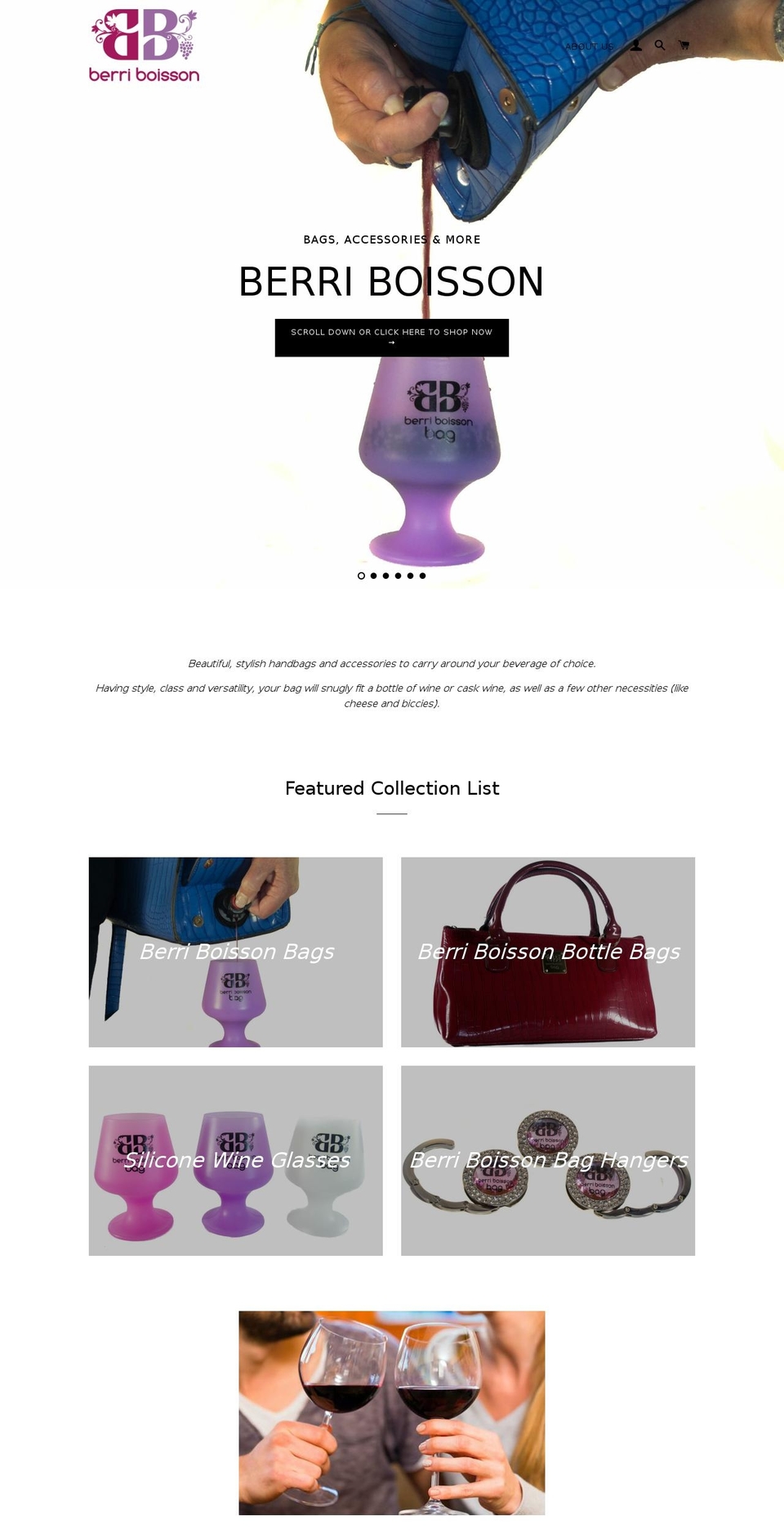 berriboisson.com — Shopify storefront screenshot