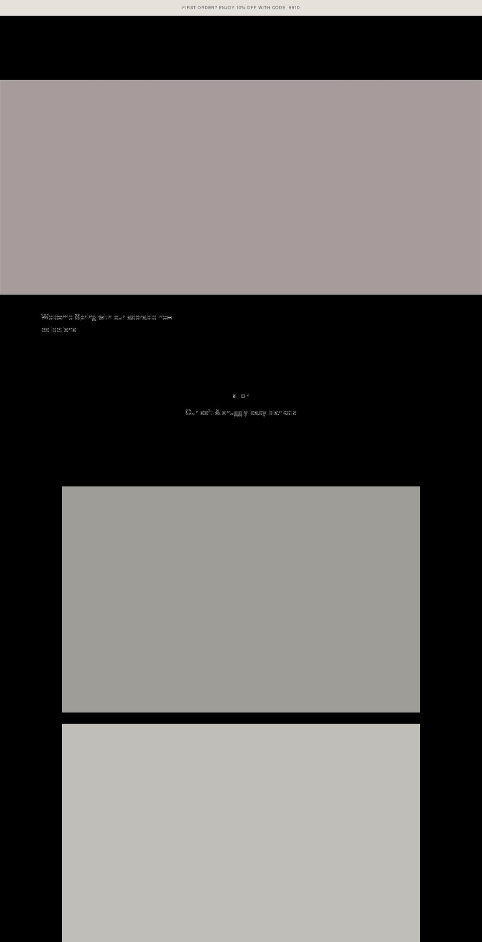 berryandblossoms.com — Shopify storefront screenshot