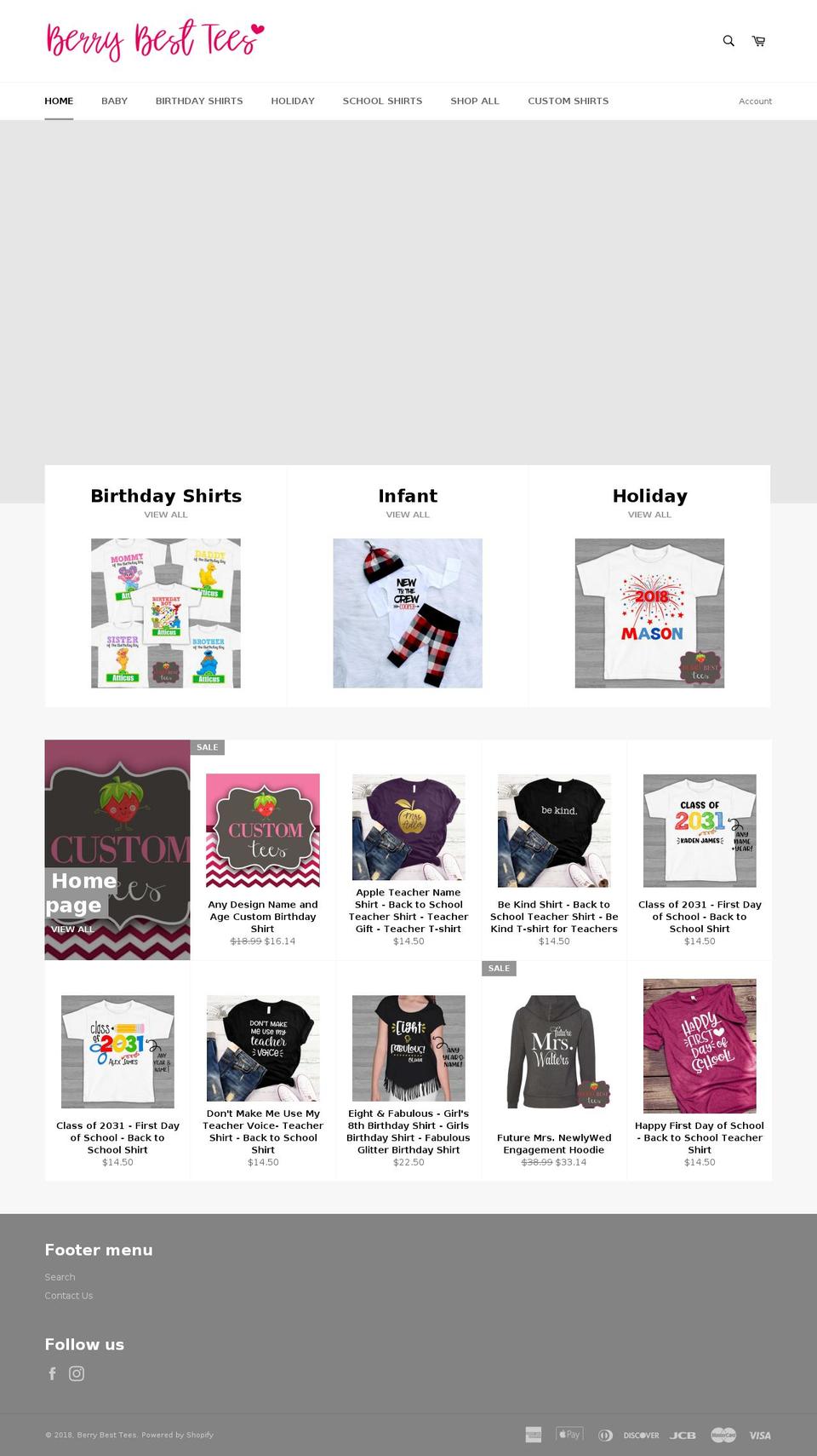 berrybesttees.com shopify website screenshot