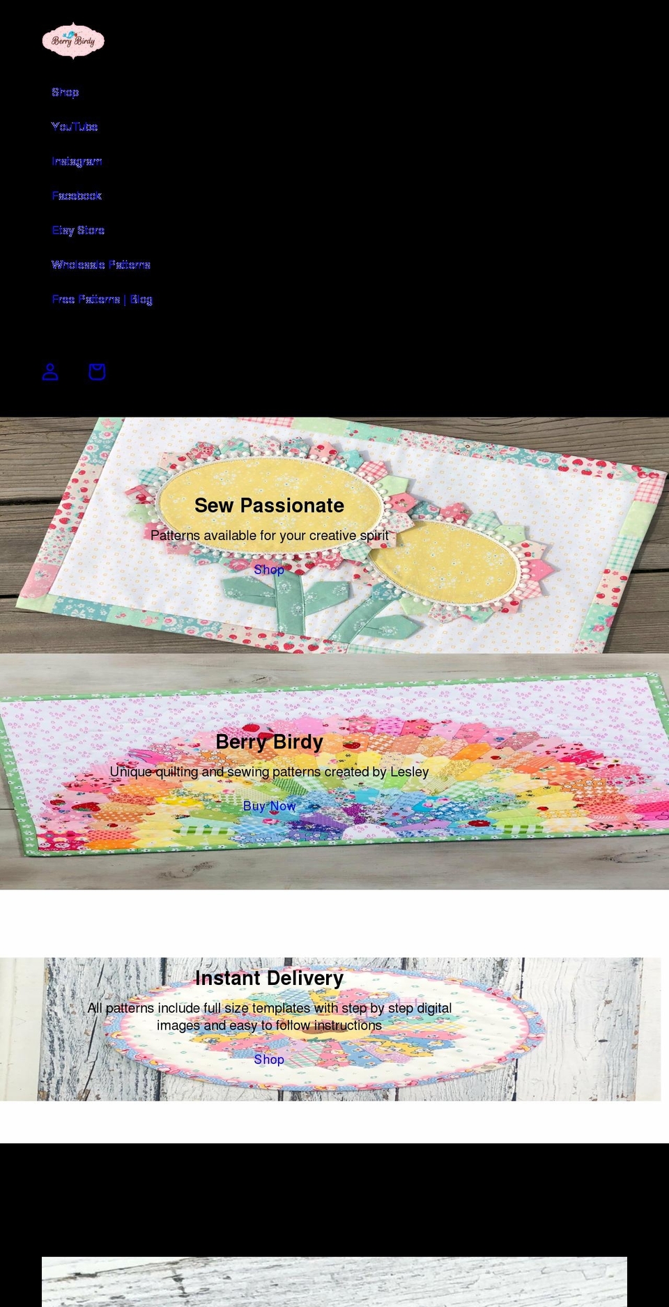 berrybirdy.com shopify website screenshot