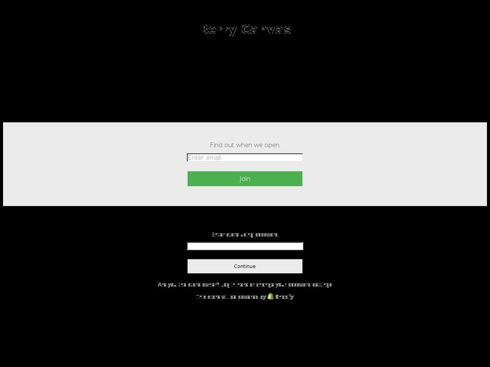 berrycanvas.com — Shopify storefront screenshot