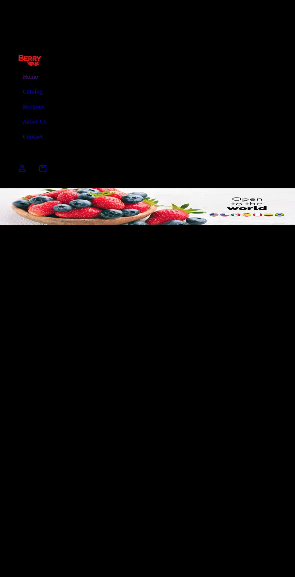 berryhouse.com shopify website screenshot