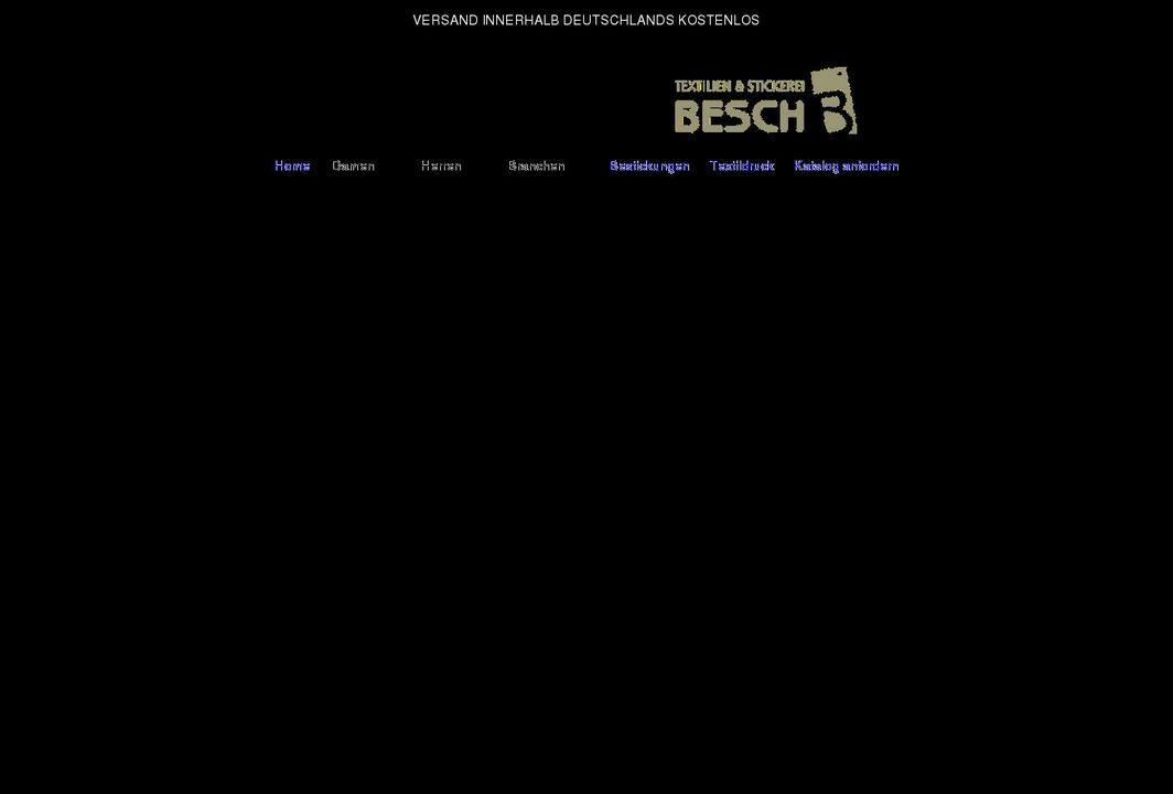 besch.de shopify website screenshot