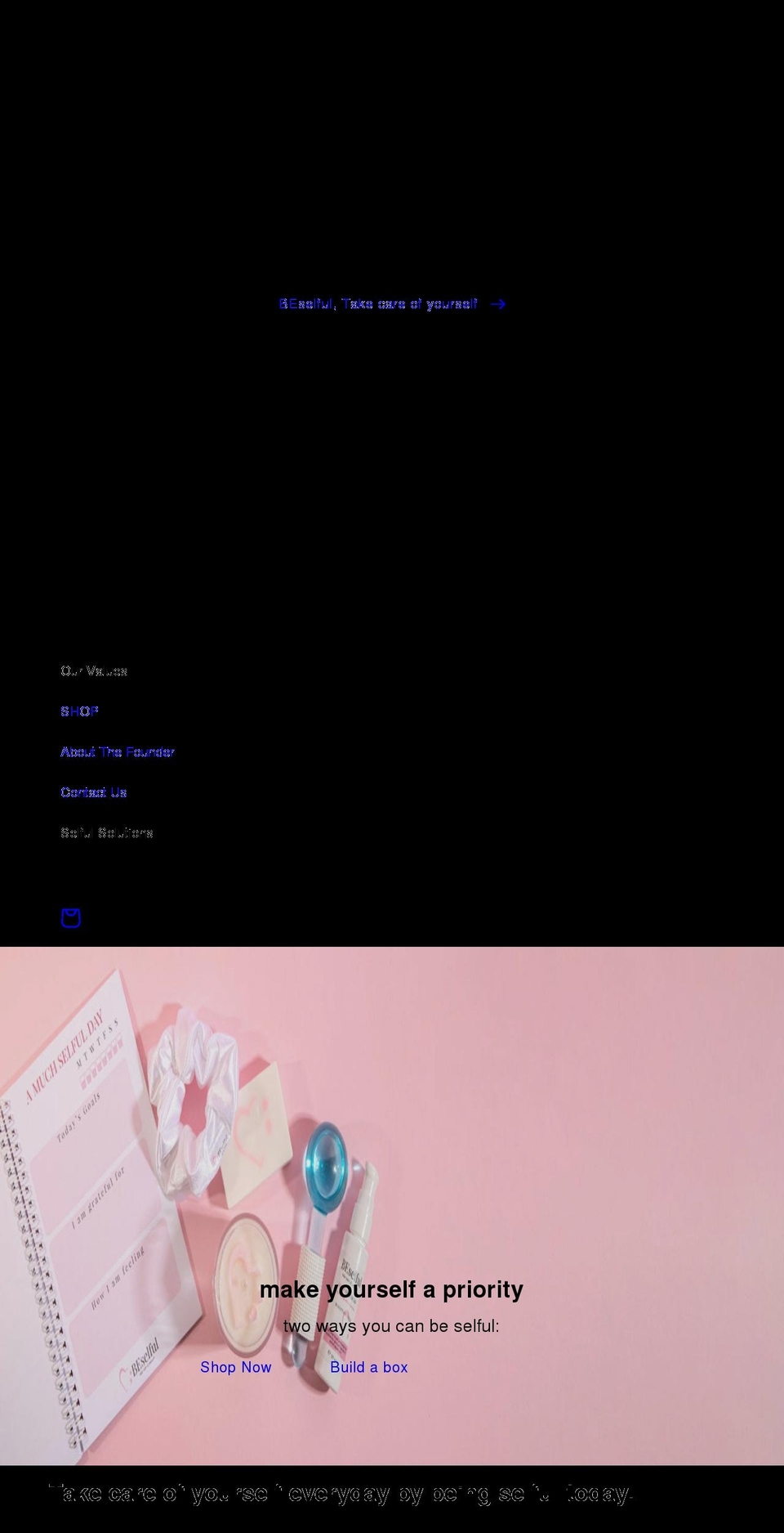 beselful.com shopify website screenshot