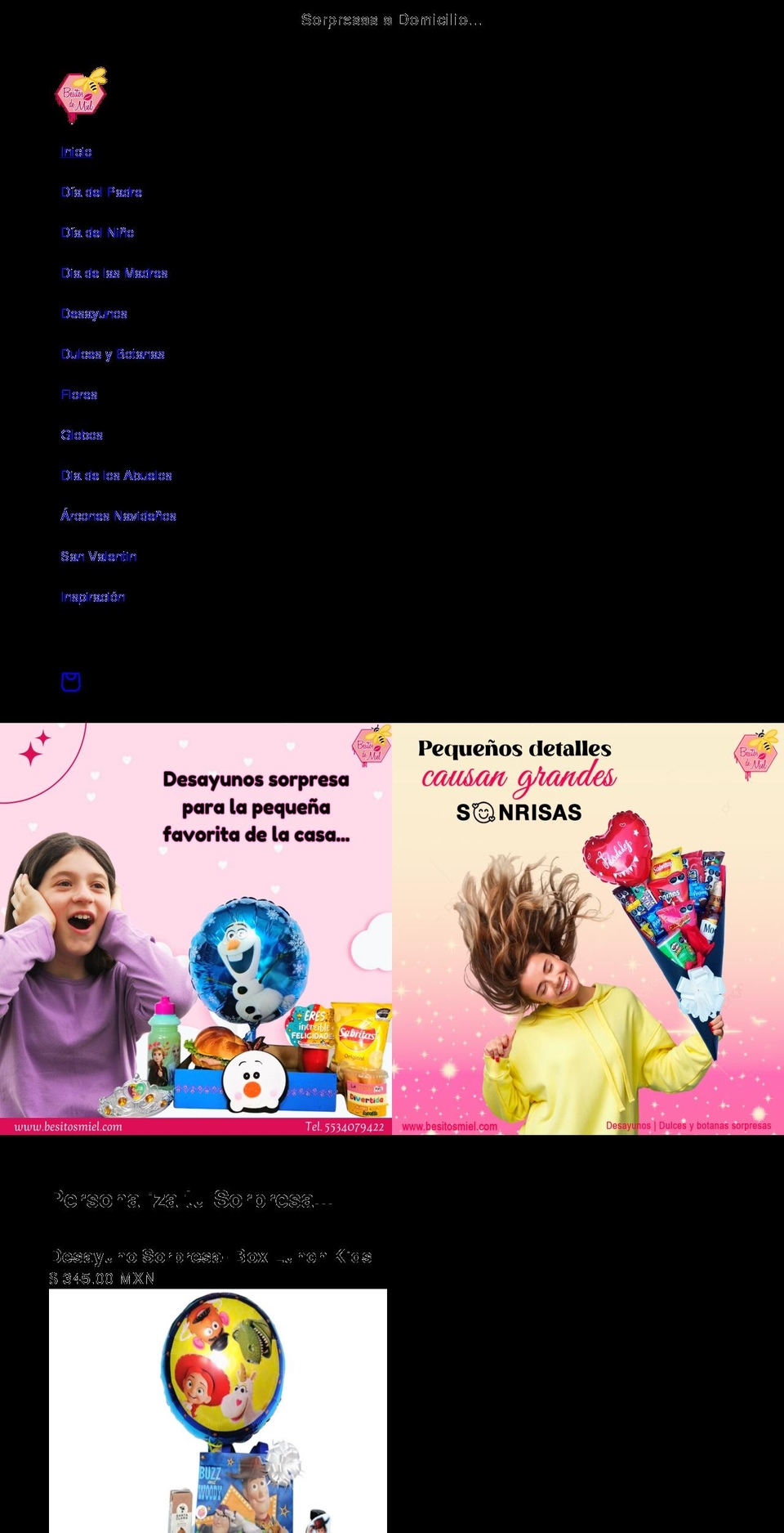 besitosmiel.com shopify website screenshot