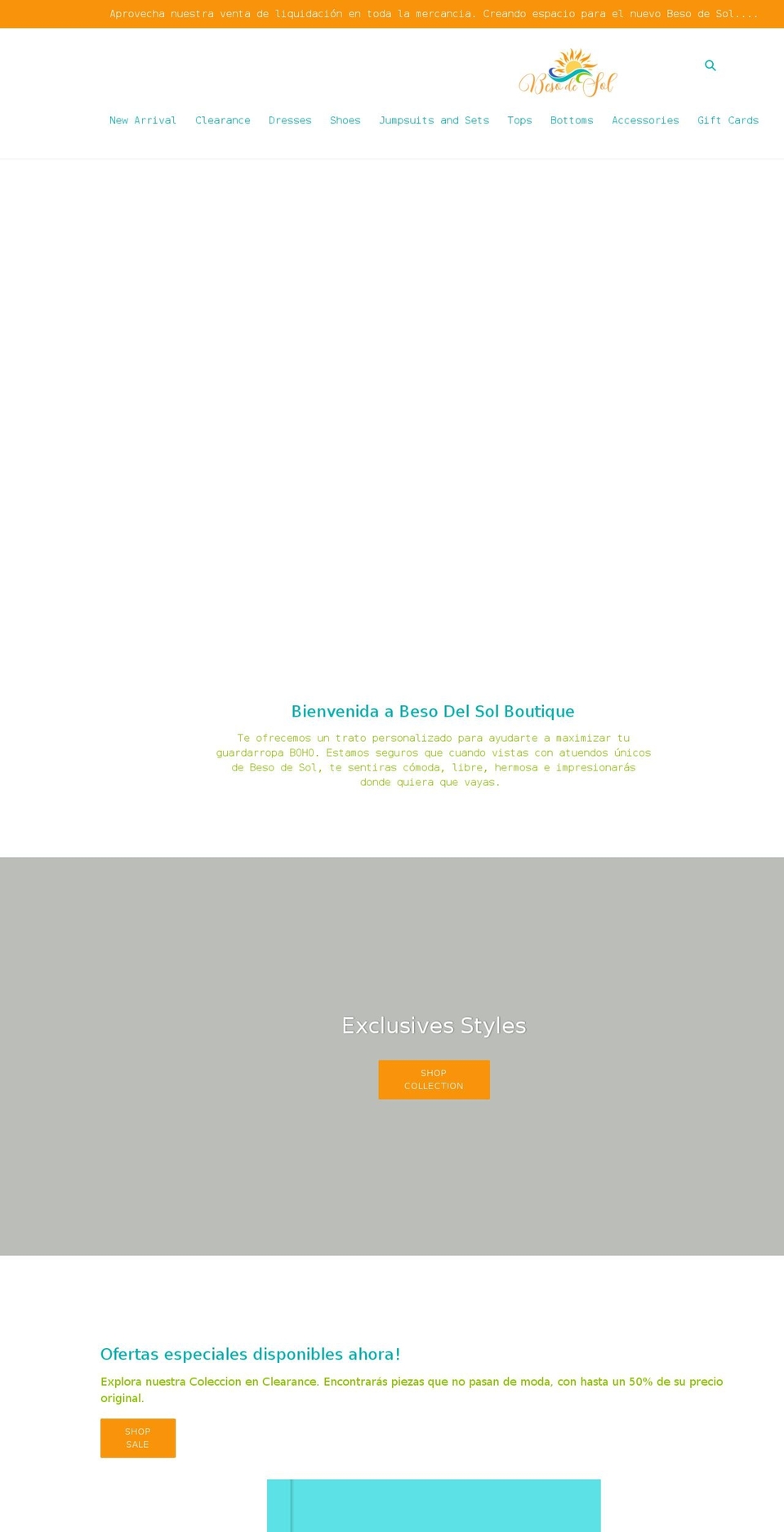 besodesolbtq.com shopify website screenshot