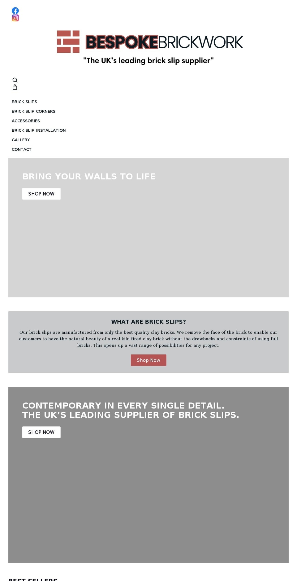 bespokebrickwork.com shopify website screenshot