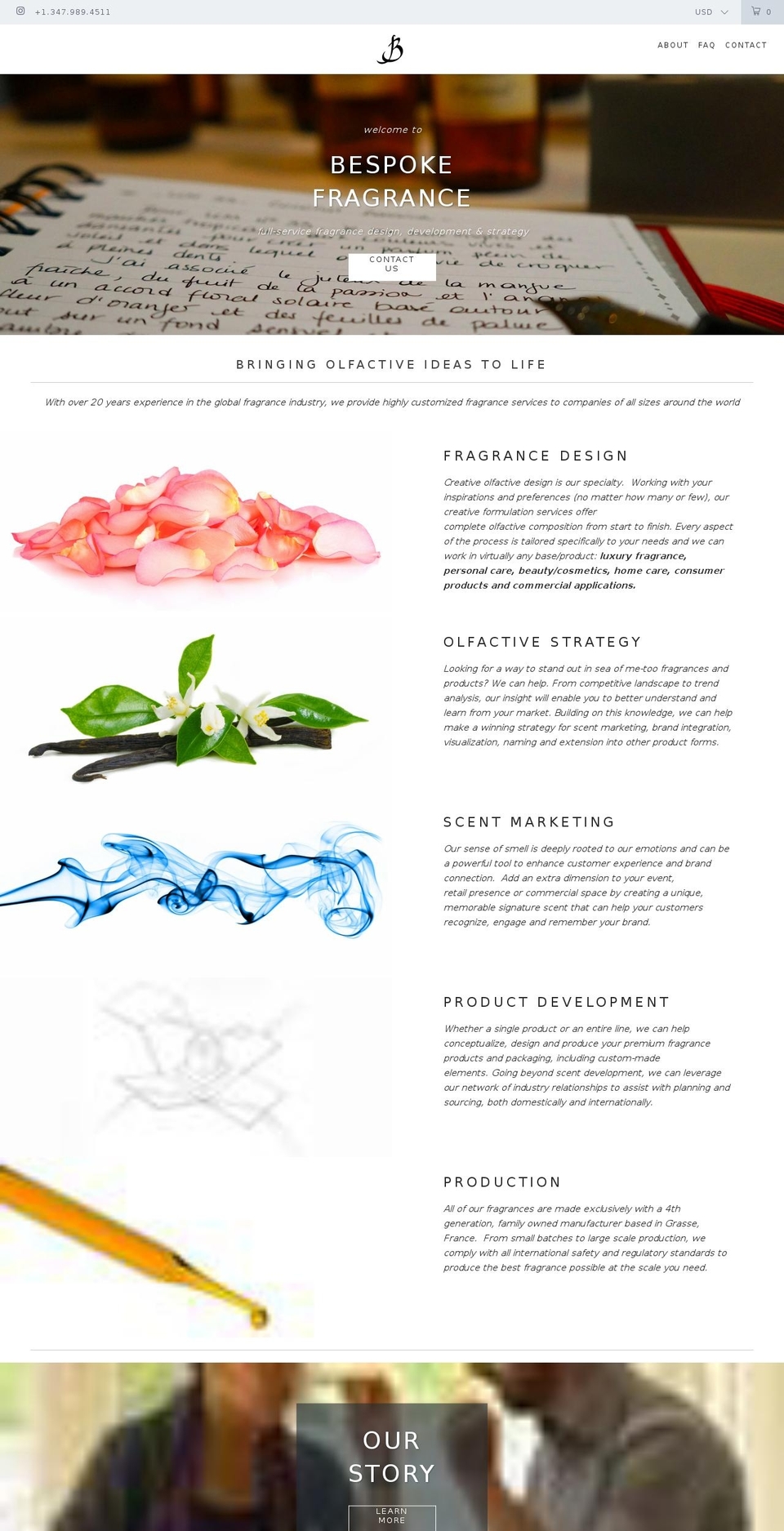 Turbo-florence Shopify theme site example bespokefragrances.com