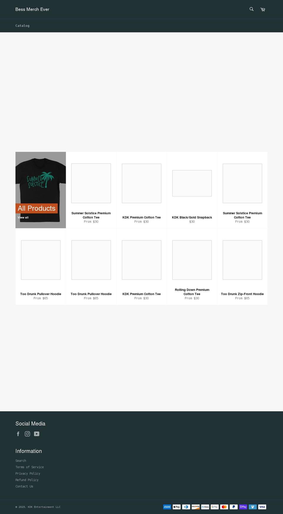 bessas.shop shopify website screenshot