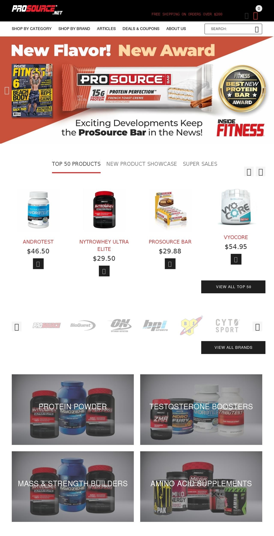 install-me-yourstore-v2-1-7 Shopify theme site example best-amino-acids.com