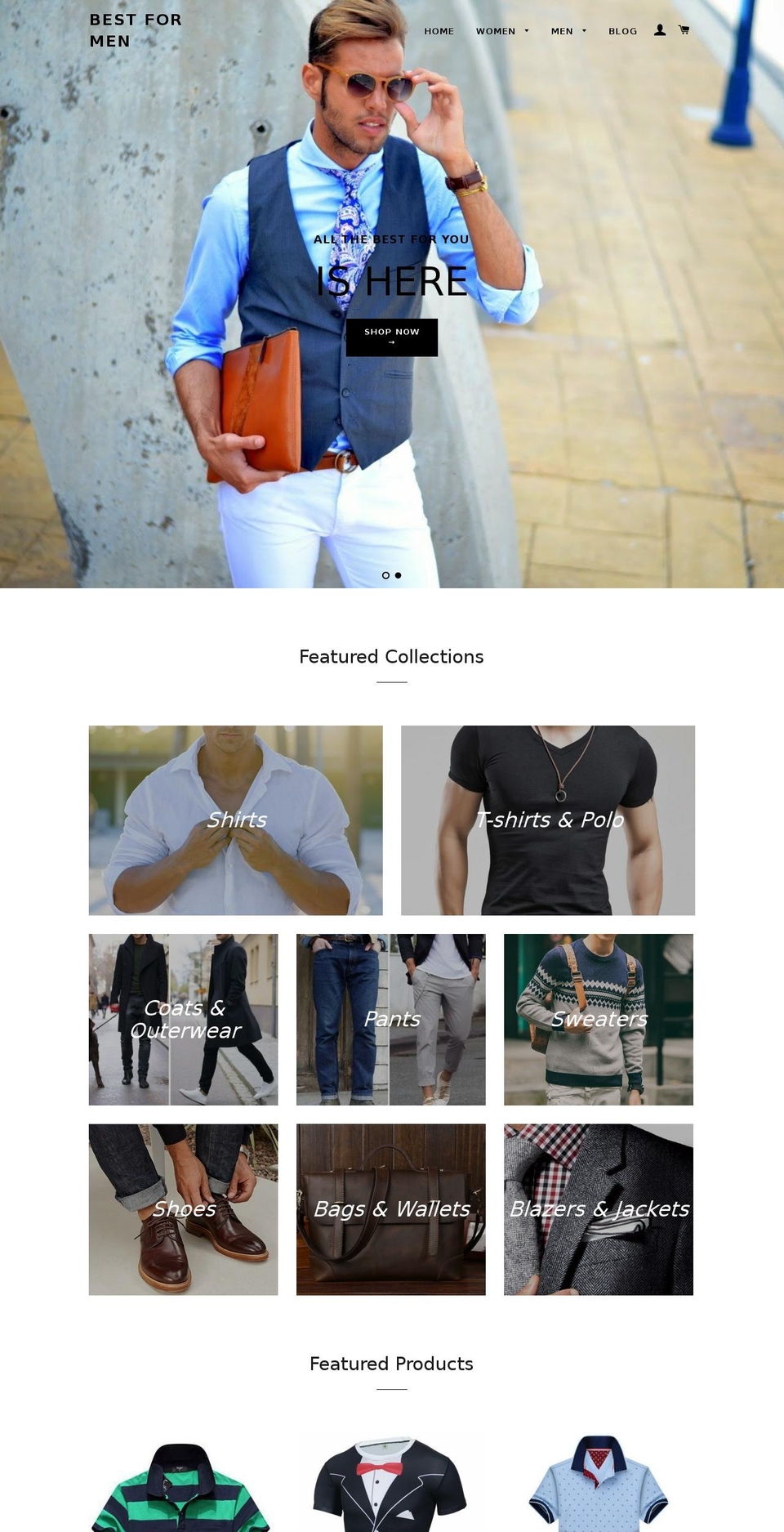 best-formen.com shopify website screenshot