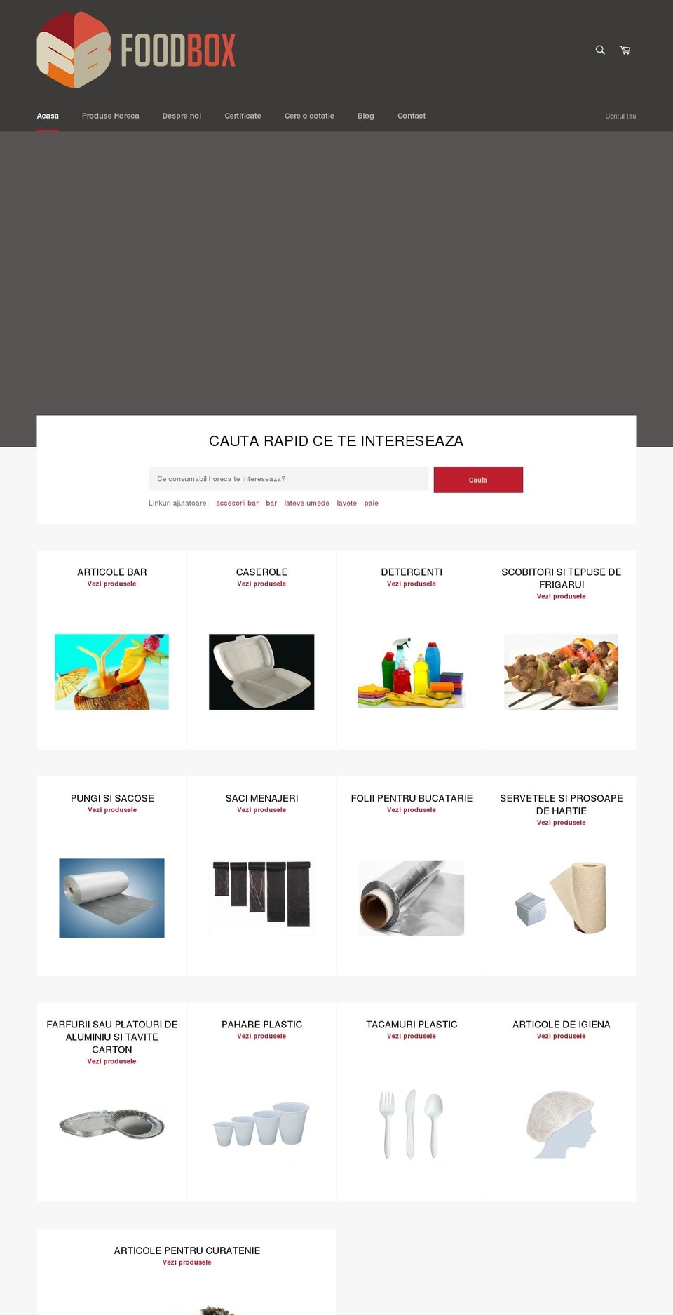 best-horeca.ro shopify website screenshot