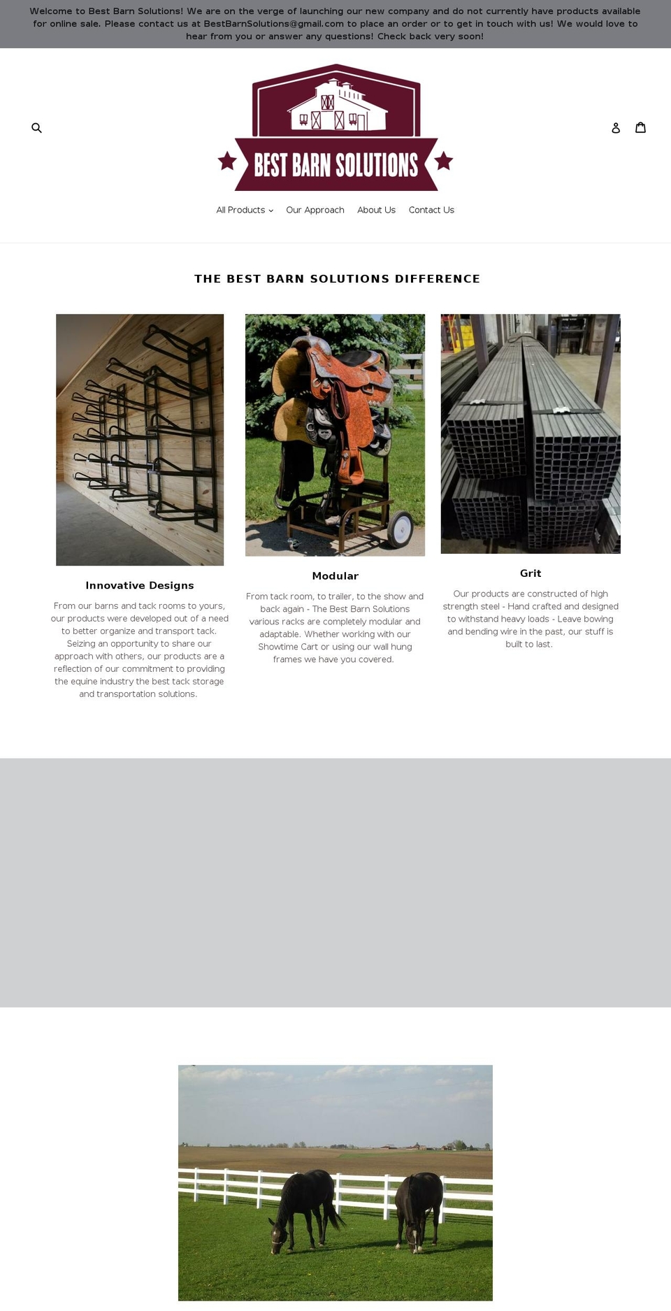 bestbarnsolutions.com — Shopify storefront screenshot