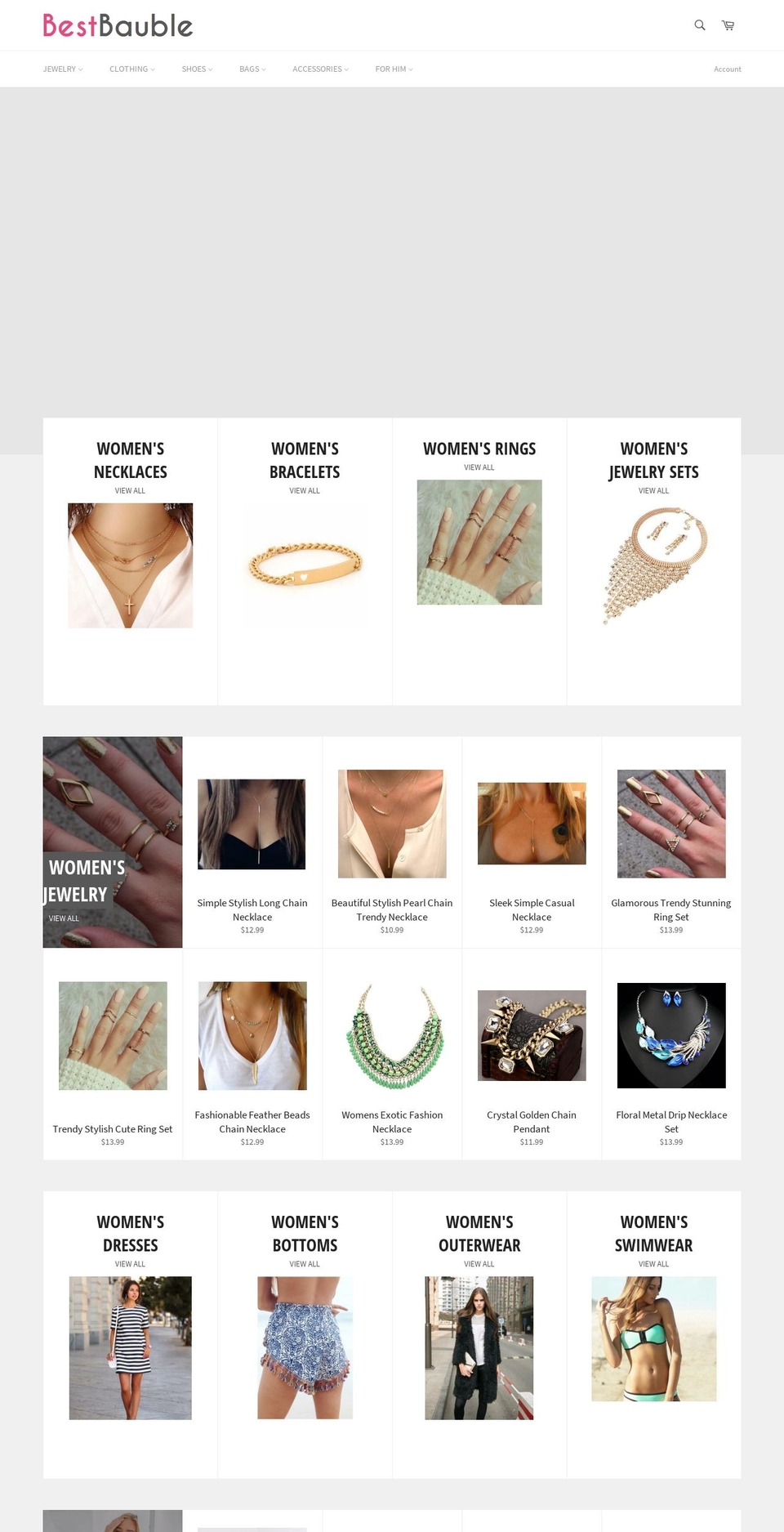 bestbauble.com — Shopify storefront screenshot