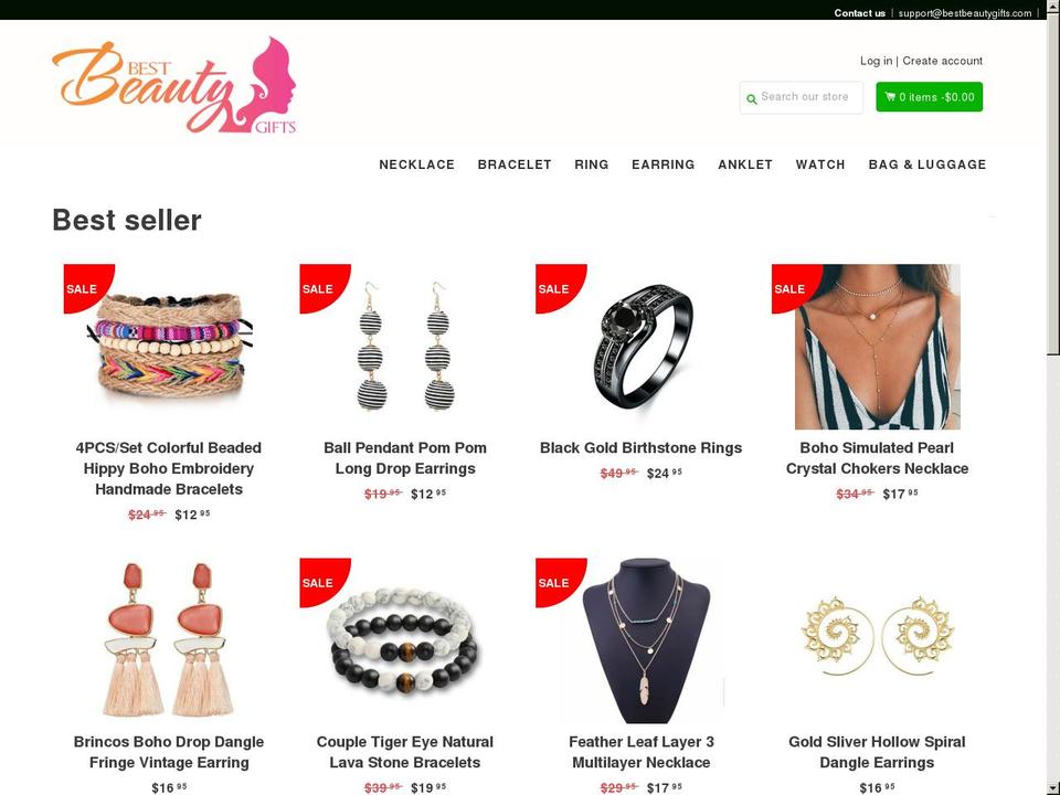 shopbooster173 Shopify theme site example bestbeautygifts.com