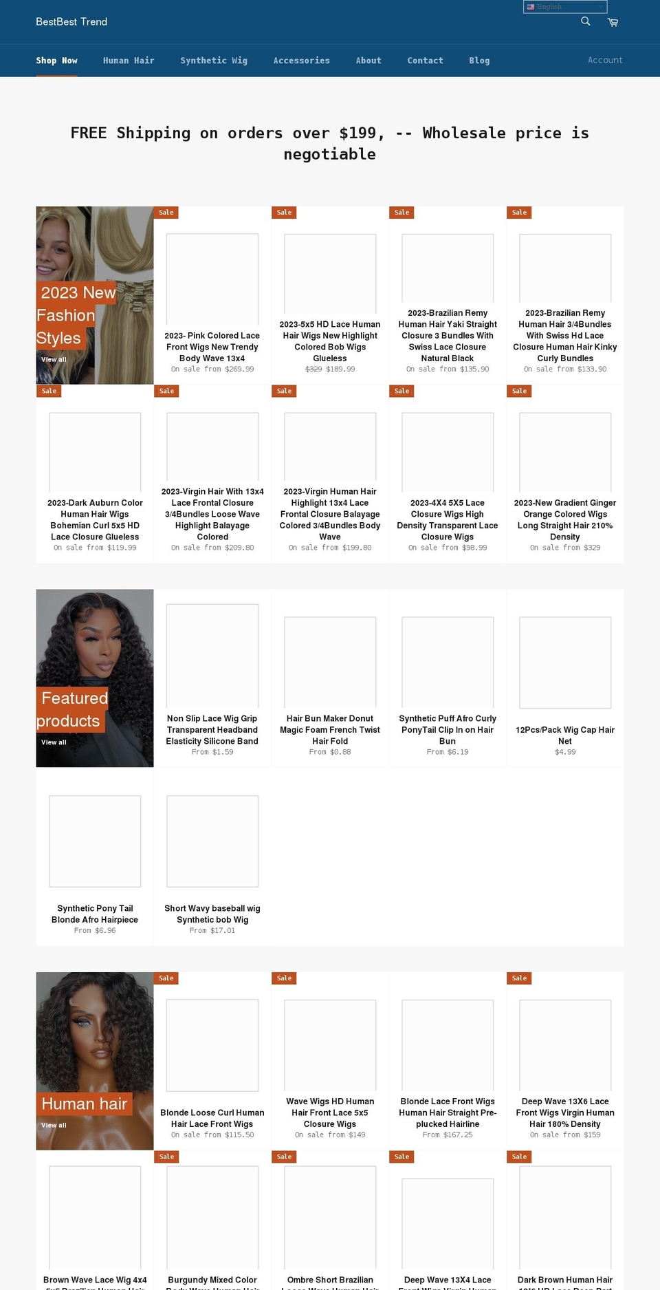 bestbestt.com shopify website screenshot