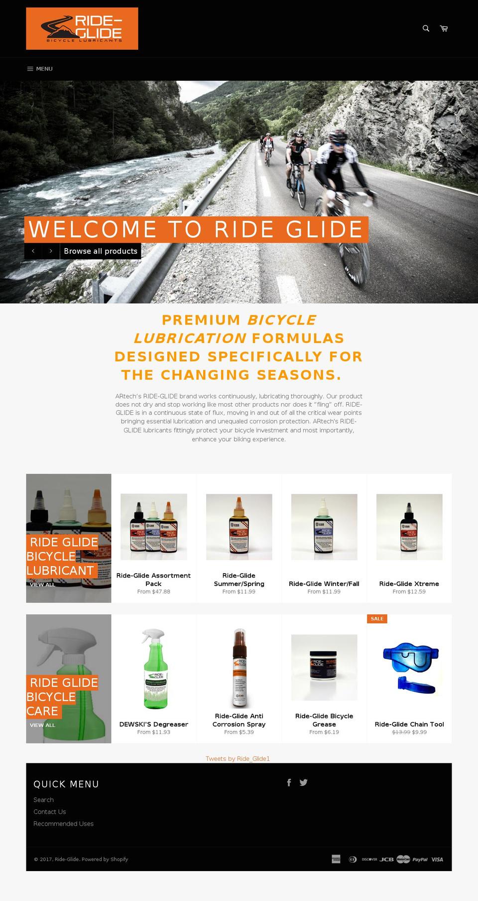bestbicyclelube.com shopify website screenshot