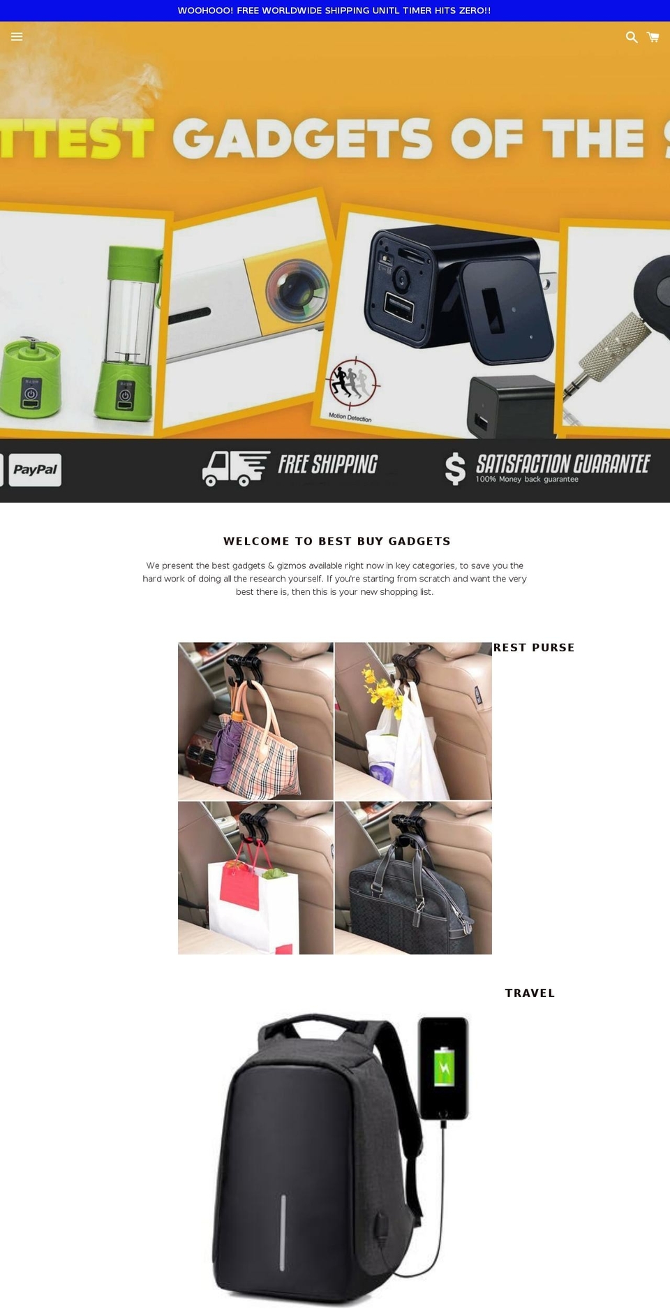 bestbuygadgets.com — Shopify storefront screenshot