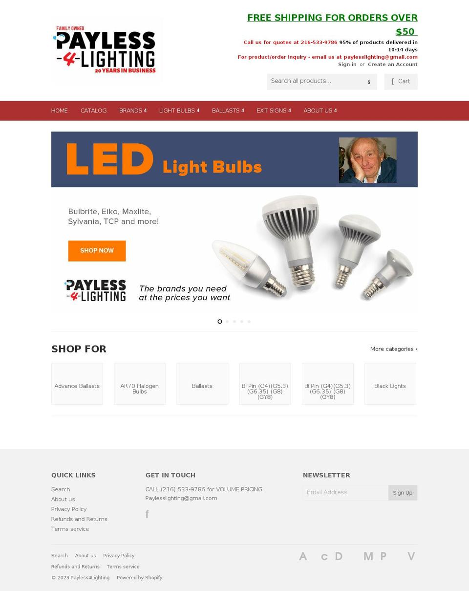bestbuyonlights.com shopify website screenshot
