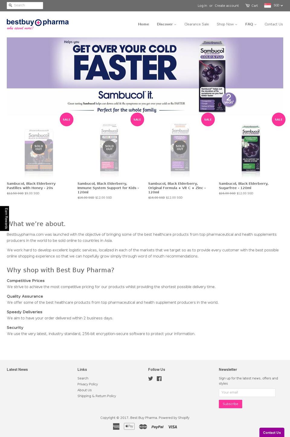 bestbuypharma.com shopify website screenshot