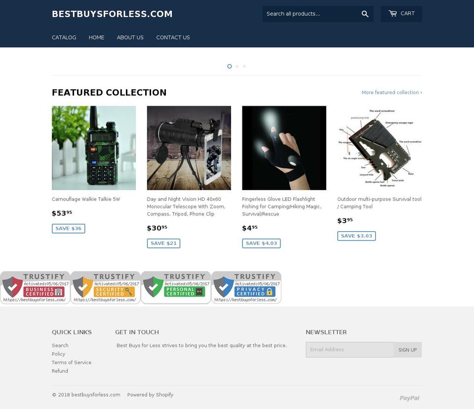 bestbuysforless.com — Shopify storefront screenshot