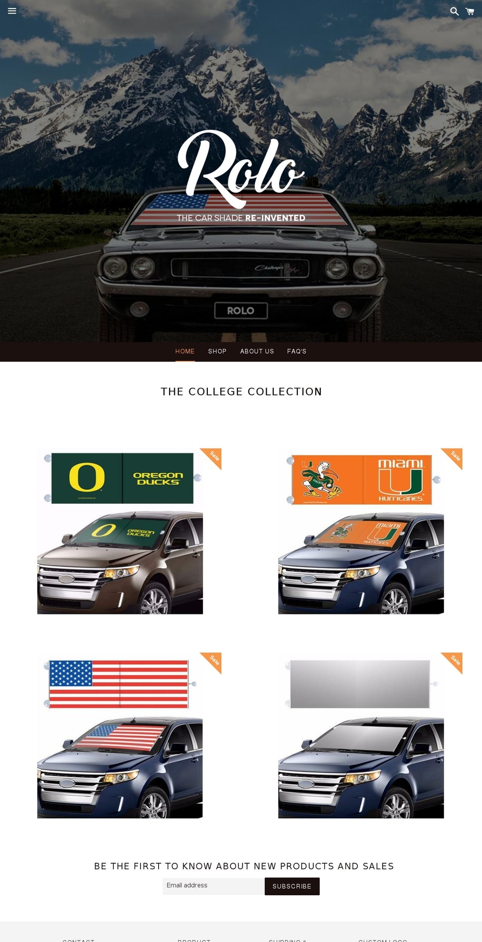 bestcarshade.com shopify website screenshot