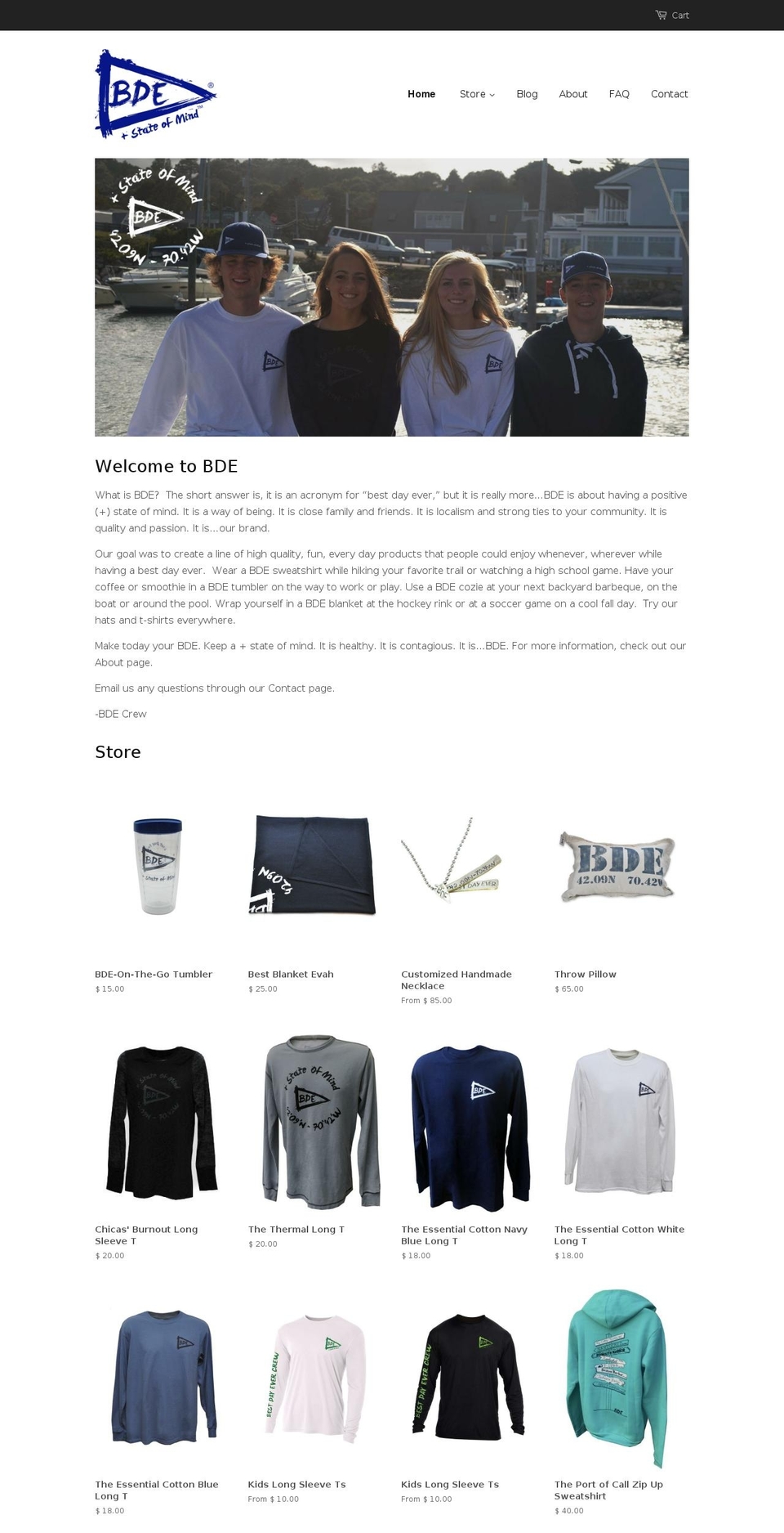 bestdayever.net shopify website screenshot