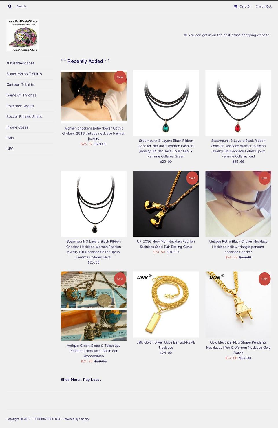 bestdealsor.com shopify website screenshot