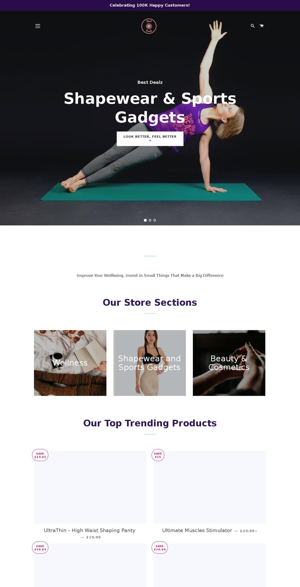bestdealzzz.com — Shopify storefront screenshot