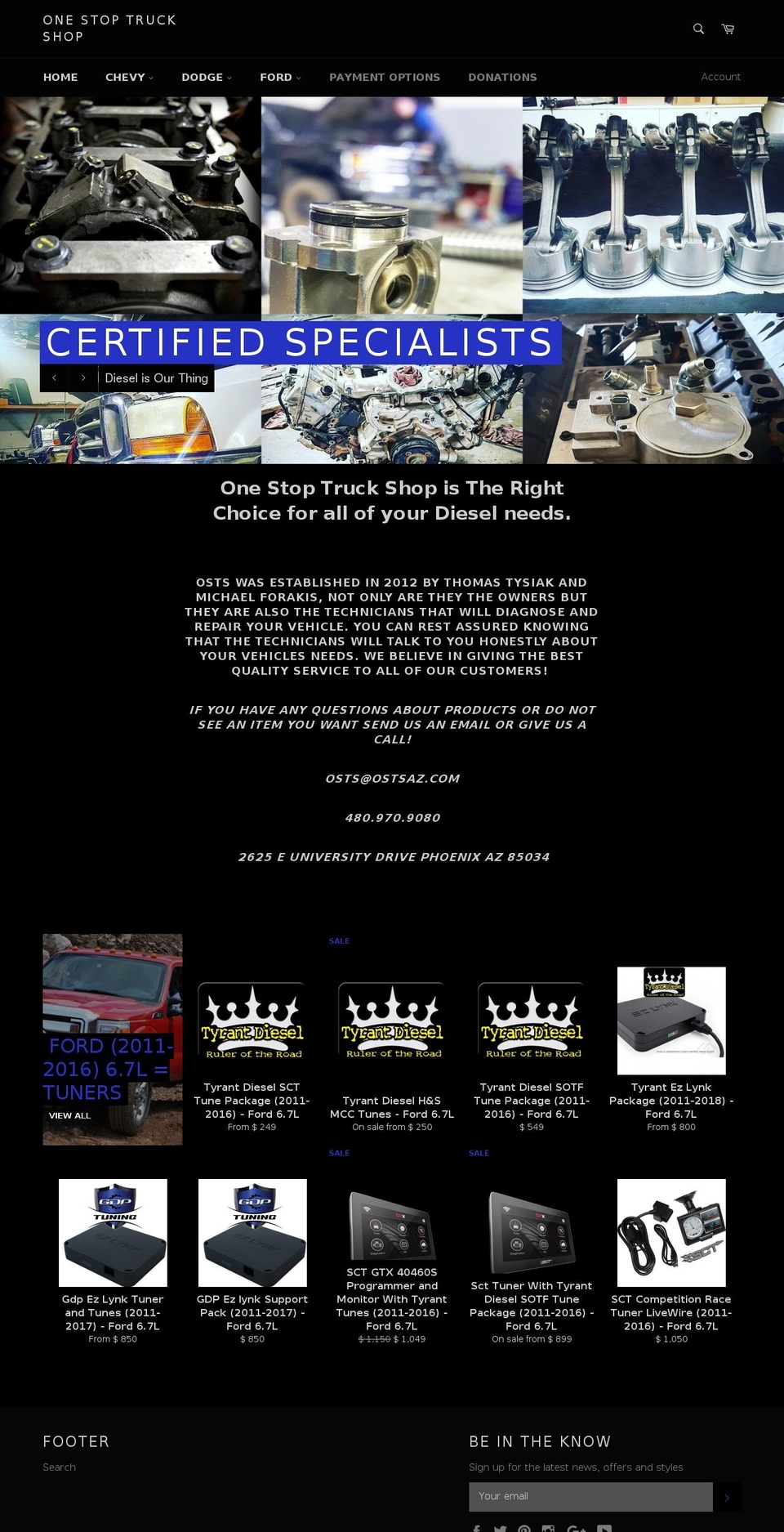 bestdieselintakes.com — Shopify storefront screenshot