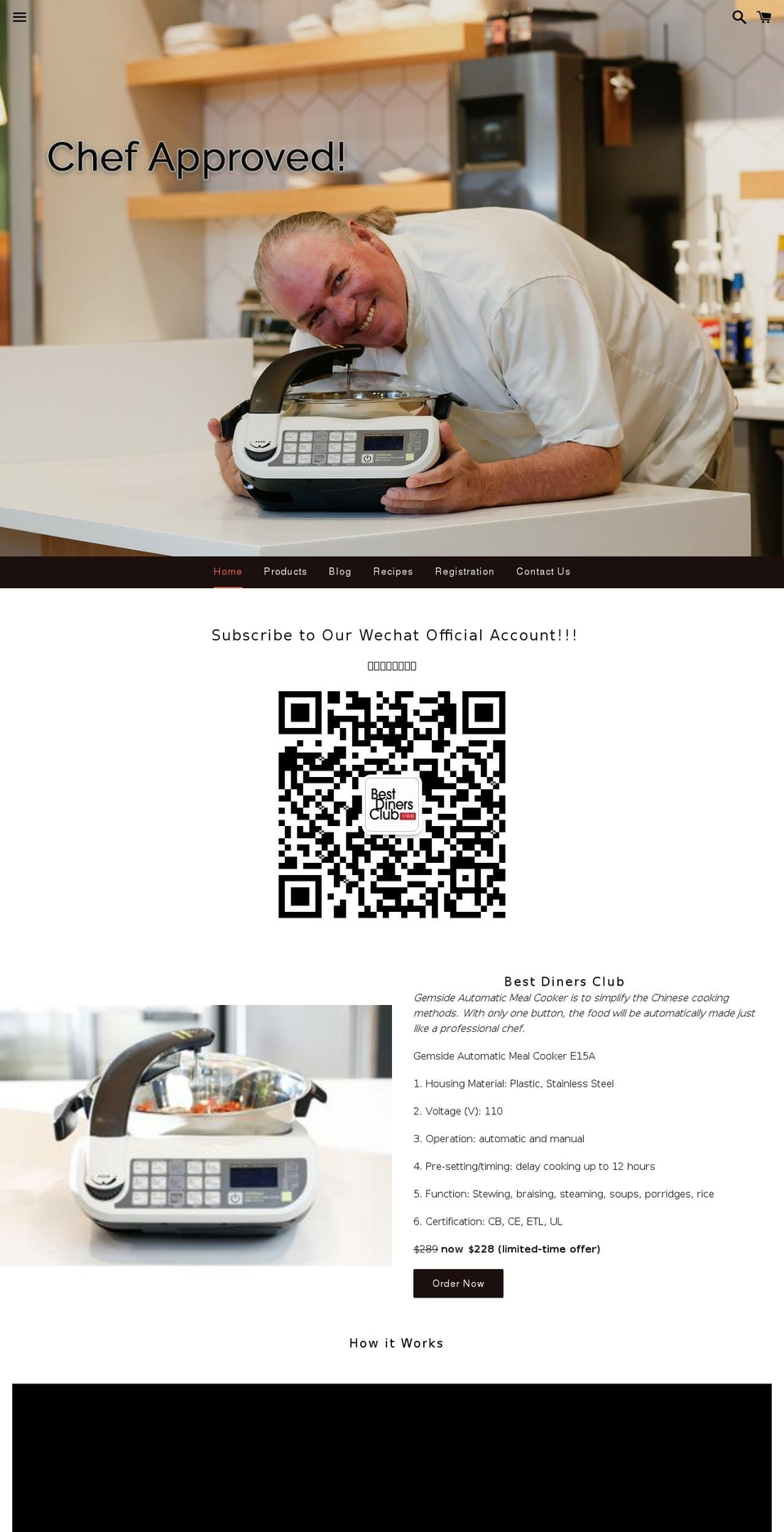 bestdinersclub.com — Shopify storefront screenshot