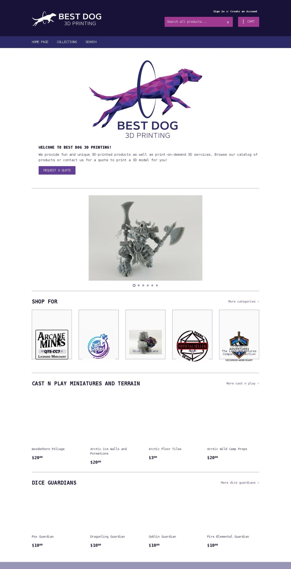 bestdogenterprises.com shopify website screenshot