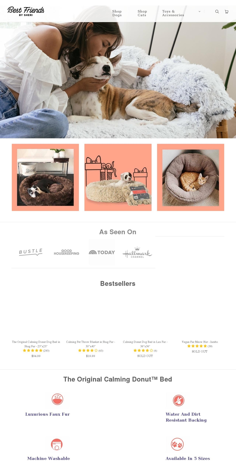 bestfriendsbysheri.com shopify website screenshot