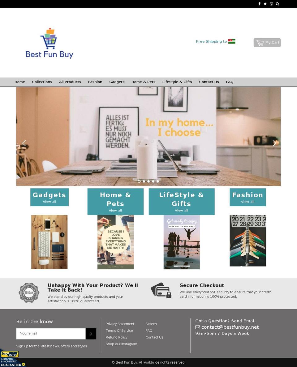 prshopify-4-6 Shopify theme site example bestfunbuy.net