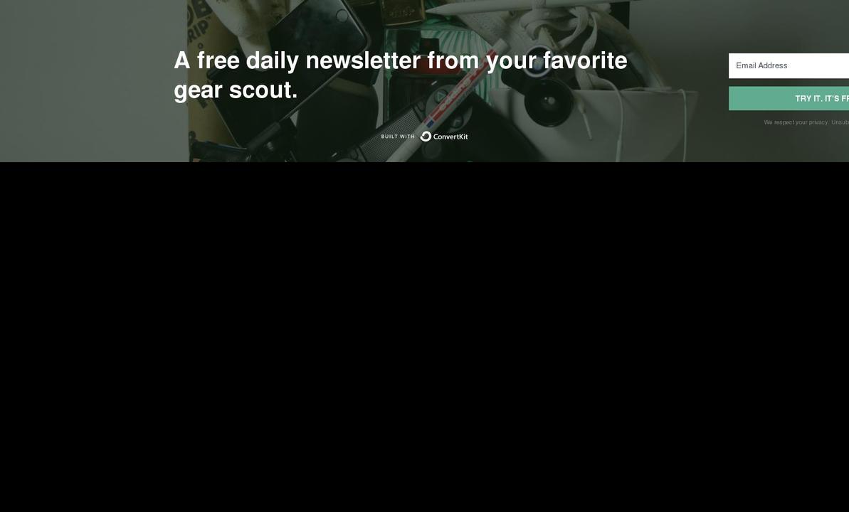 bestgearscout.com — Shopify storefront screenshot