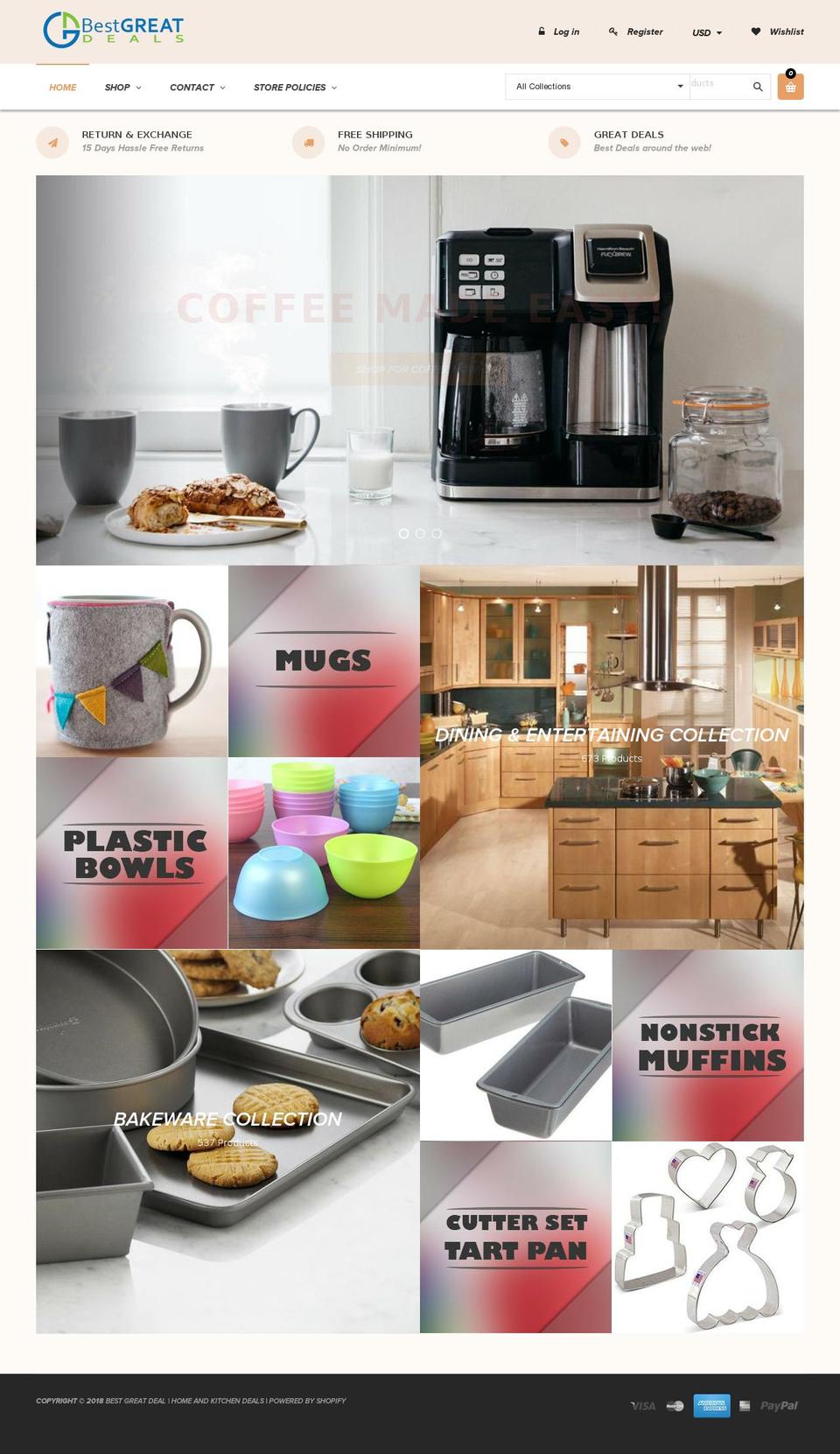 bestgreatdeal.com — Shopify storefront screenshot