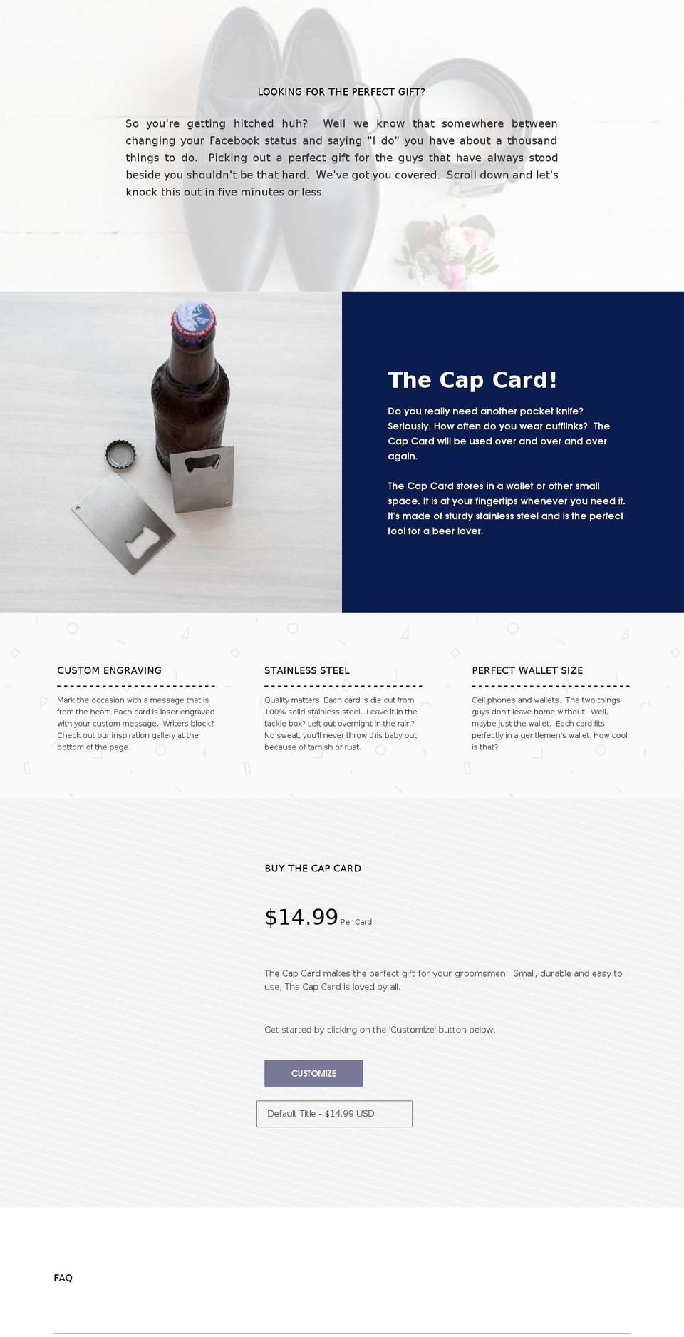bestgroomsmensgifts.com — Shopify storefront screenshot