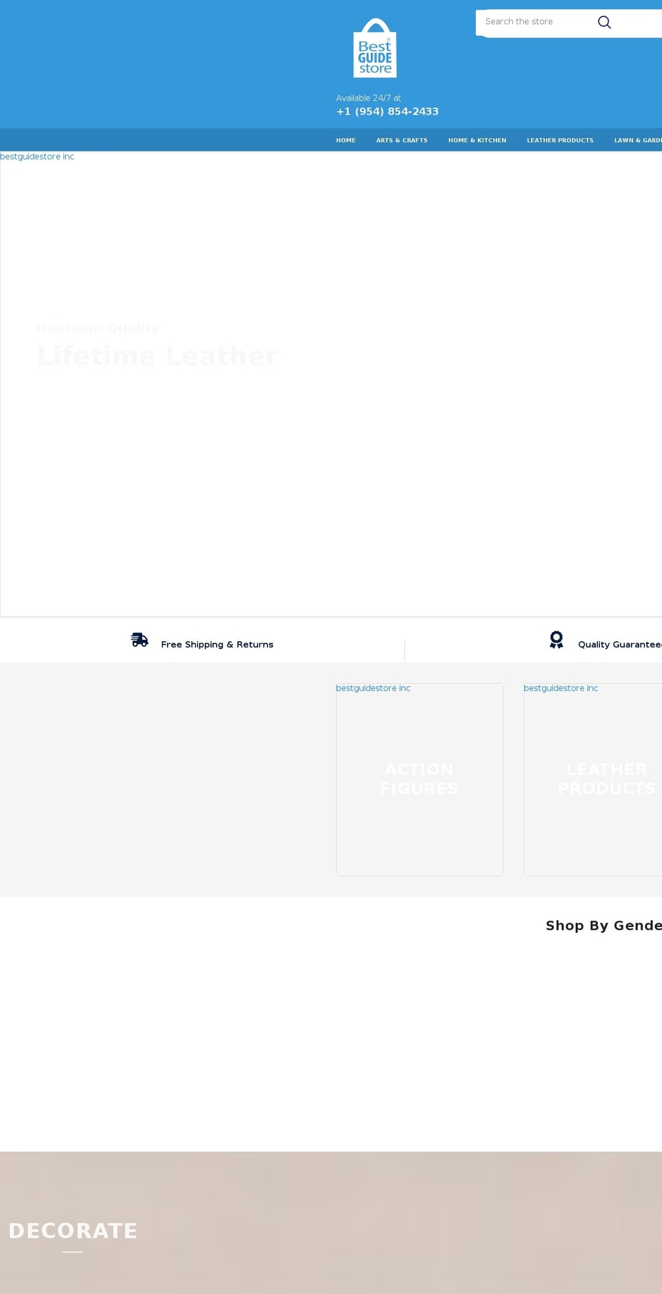 bestguidestoreinc.com shopify website screenshot