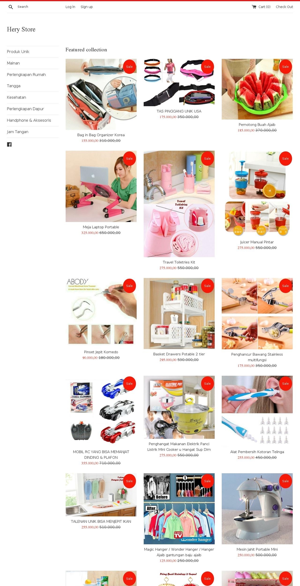 besthery.com shopify website screenshot