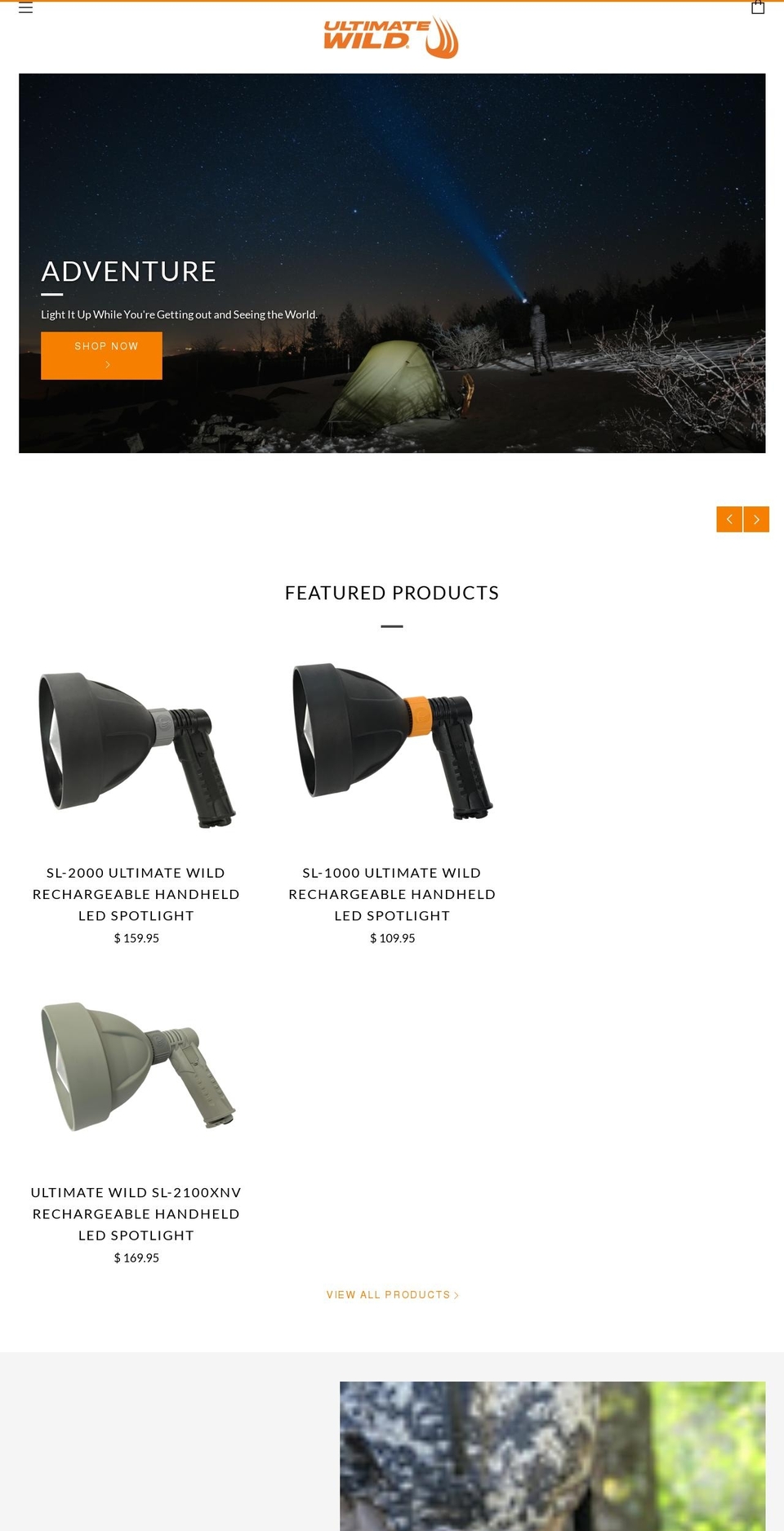 besthuntingspotlight.com — Shopify storefront screenshot