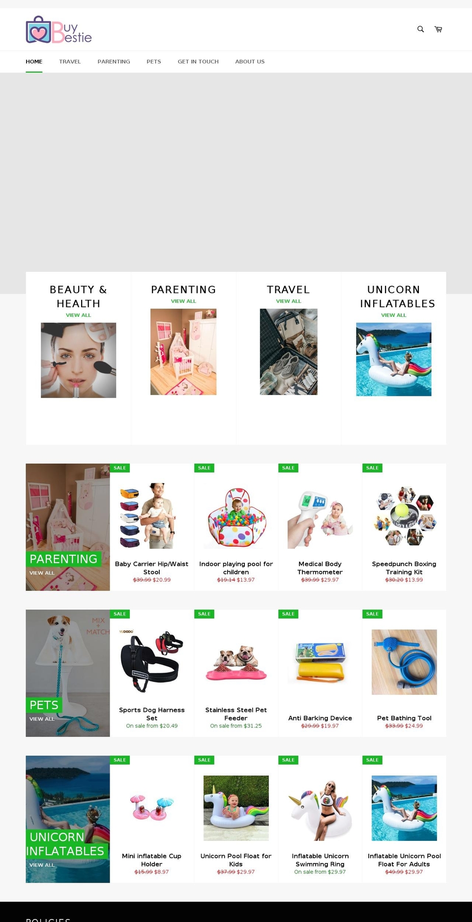 bestiebuy.com — Shopify storefront screenshot