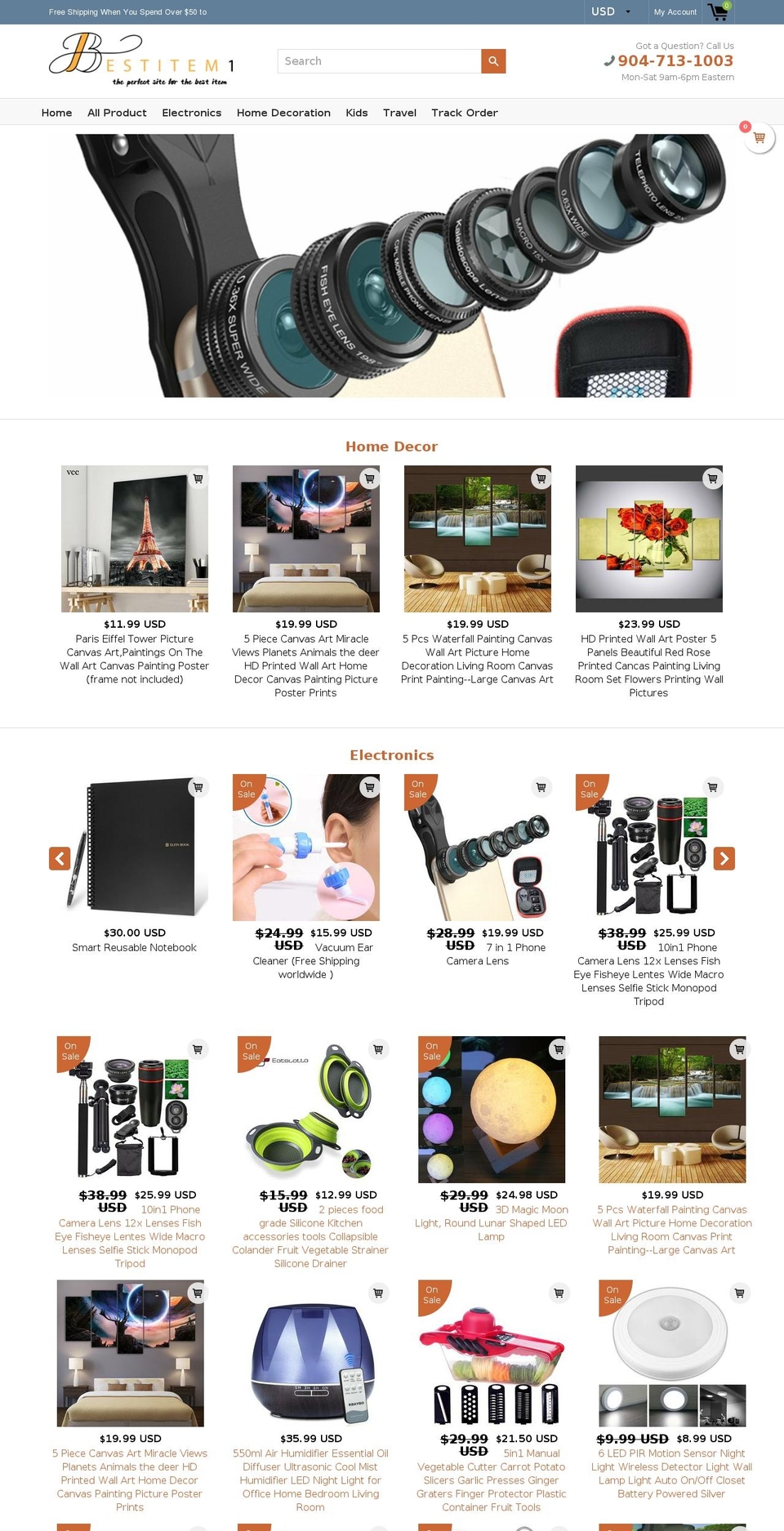 bestitem1.com shopify website screenshot