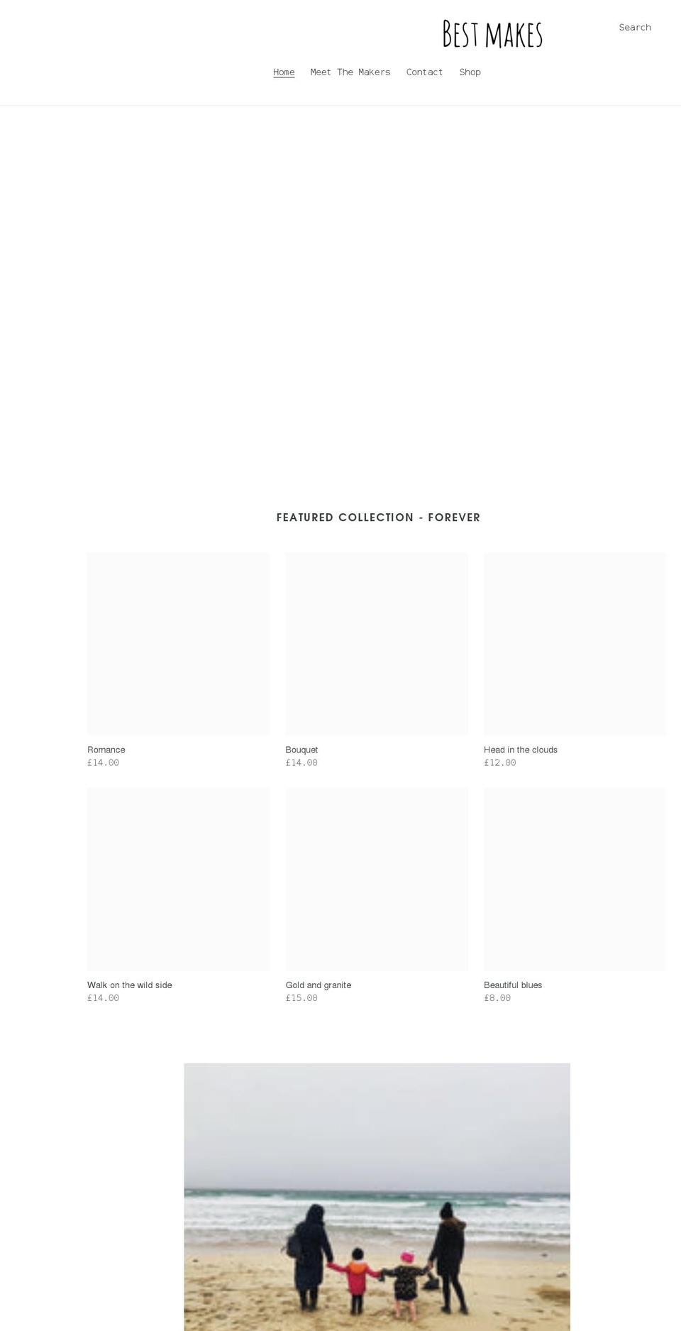 bestmakes.co.uk shopify website screenshot
