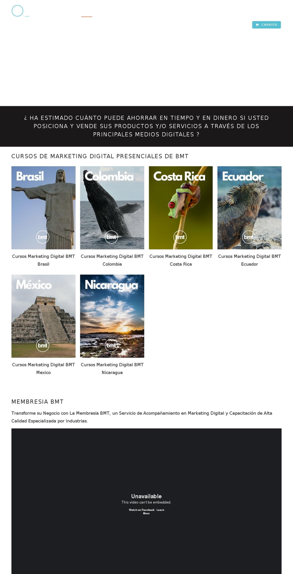 bestmarketingtalent.com shopify website screenshot
