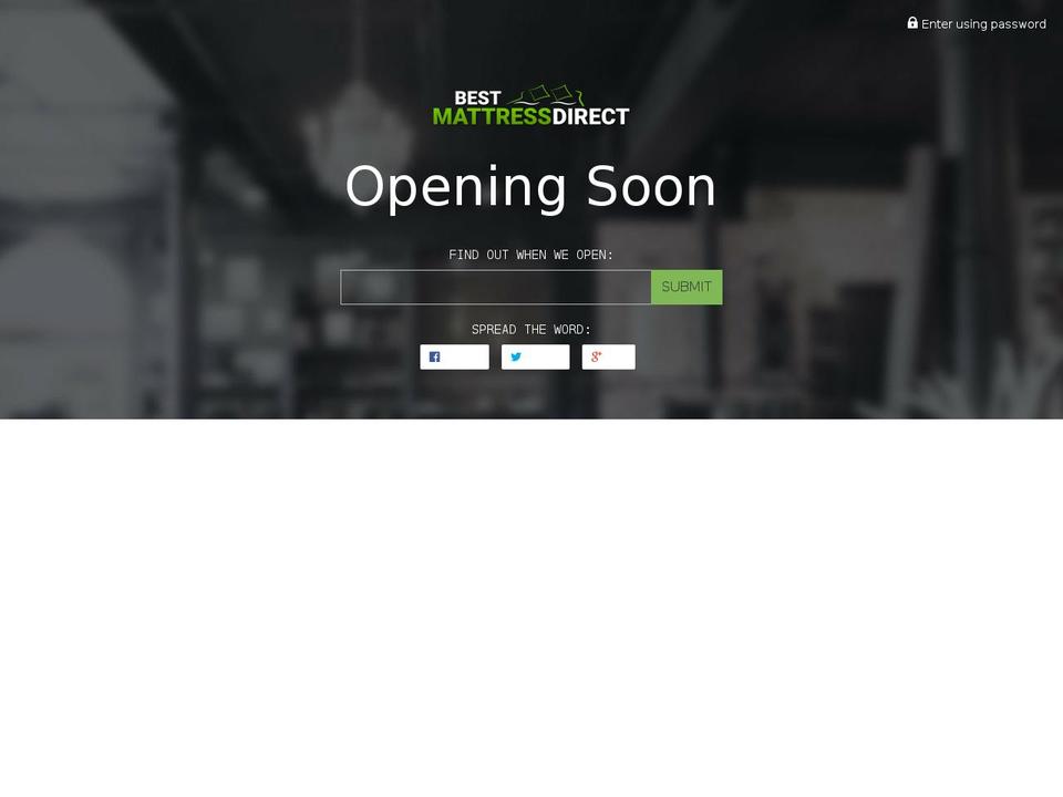 bestmattressdirect.com — Shopify storefront screenshot