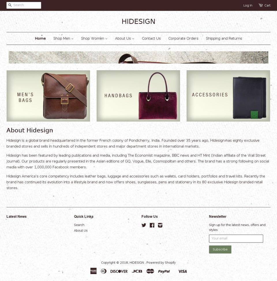 bestmensbags.com — Shopify storefront screenshot
