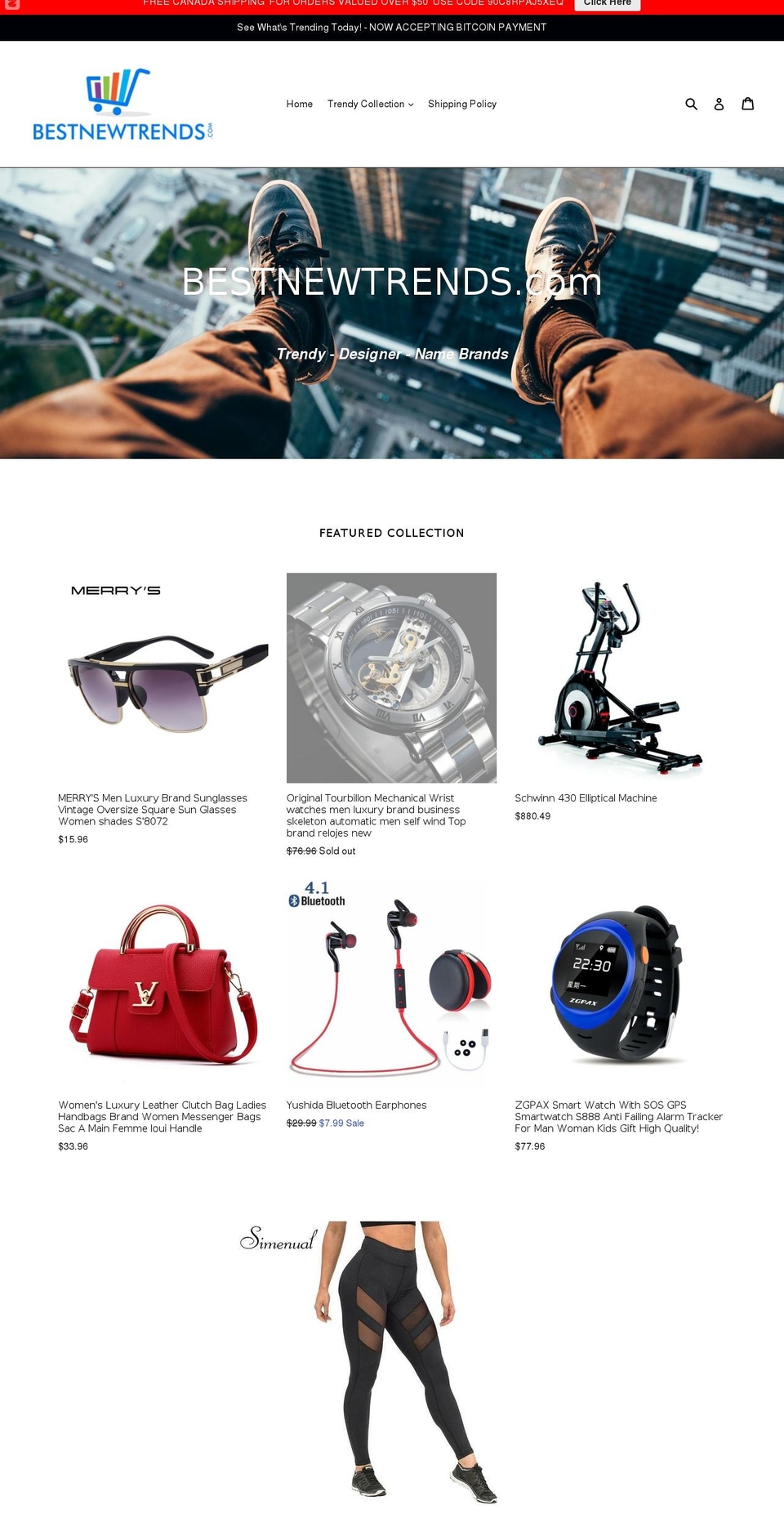 bestnewtrends.com — Shopify storefront screenshot
