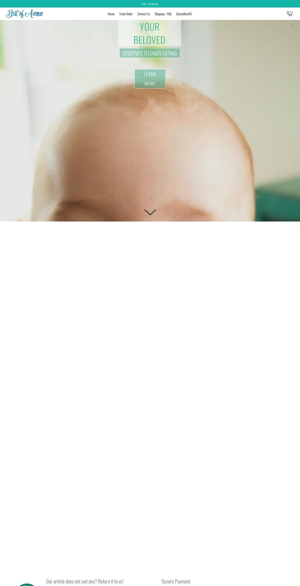 bestofavenue.com shopify website screenshot
